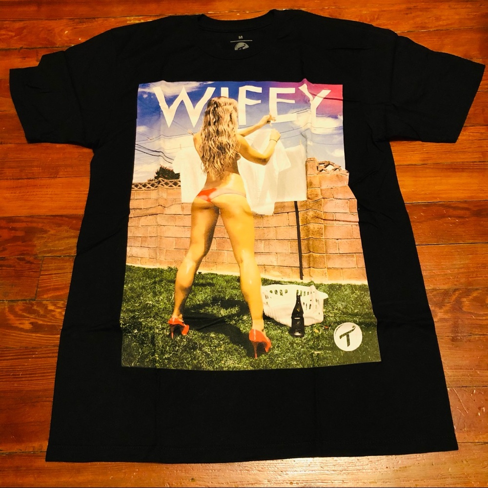 Two in the Shirt - Graphic T-Shirt - Black